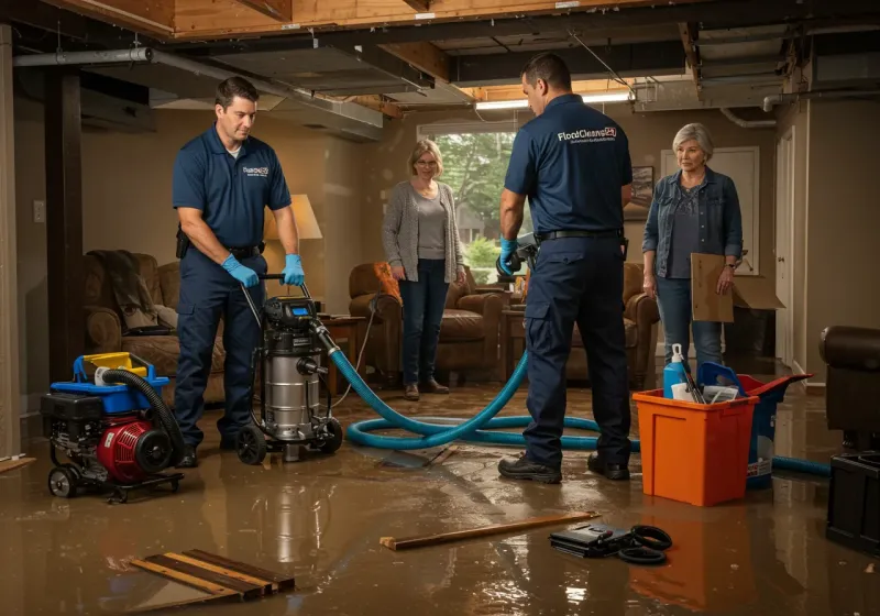 Basement Water Extraction and Removal Techniques process in Wolcott, CT